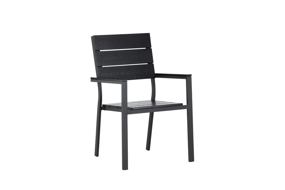 2er Set - Gartenstuhl Leonie aus Aluminium