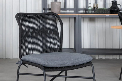 4er Set - Gartenstuhl Elias aus Metall/Polyester