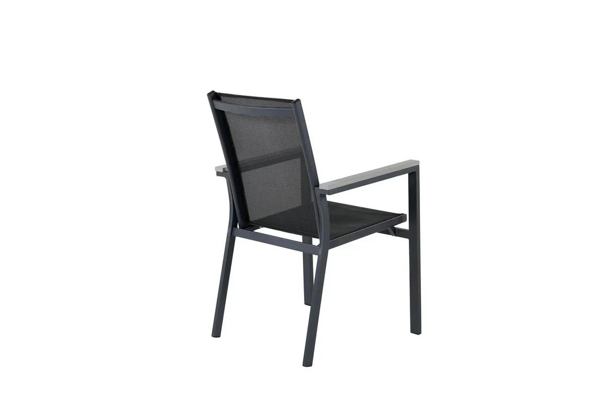 2er Set - Gartenstuhl Andreas aus Textilene/Aluminium