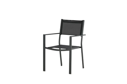 2er Set - Gartenstuhl Karibik aus Aluminium/Textilene