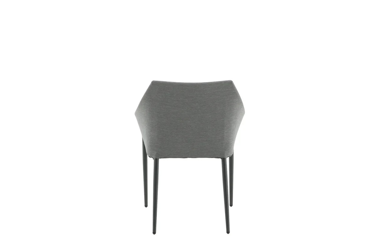 2er Set - Gartenstuhl Sophia aus Aluminium/Polyester