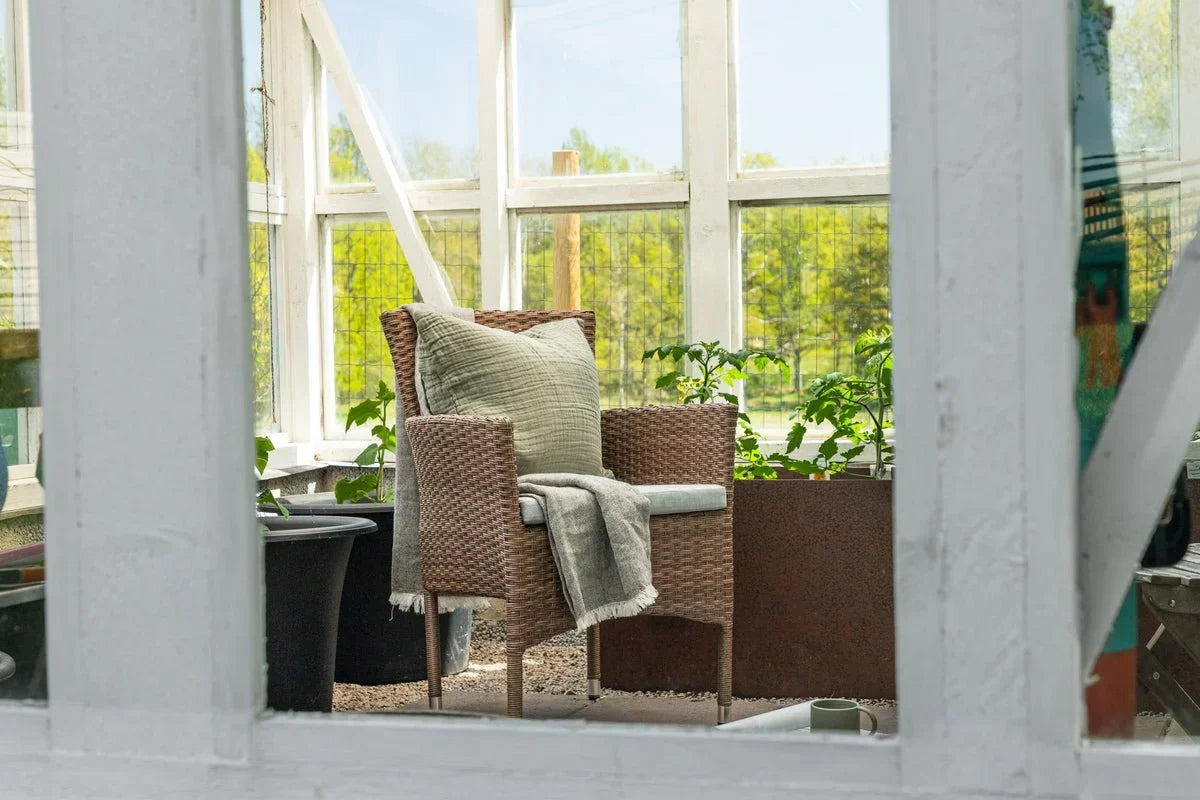 2er Set - Marina Gartenstuhl in Rattanoptik