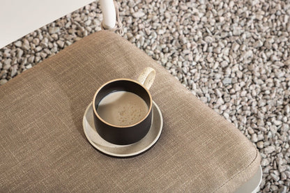 2er Set - Mara Gartenstuhl aus Metall/Polyester