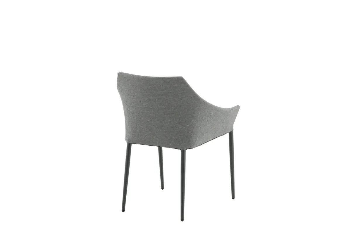 2er Set - Gartenstuhl Sophia aus Aluminium/Polyester