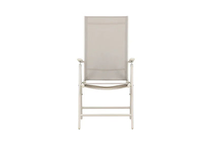 2er - Set Gartenstuhl Luma - ein klappbarer Stuhl in schlichtem Beige