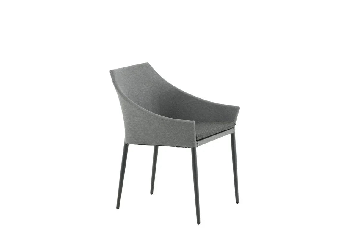 2er Set - Gartenstuhl Sophia aus Aluminium/Polyester