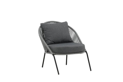 2er Set - Gartenstuhl Vintera aus Metall/Polyester