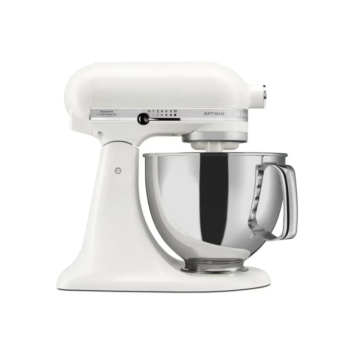 KitchenAid 4,8 L 5KSM175 Artisan Küchenmaschine Allrounderset mit Gemüseschneider+Fleischwolf+Spritzgebäckvorsatz