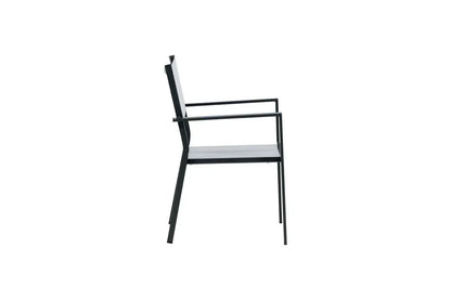 2er Set - Gartenstuhl Karibik aus Aluminium/Textilene