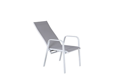 2er Set - Gartenstuhl Bossa aus Textilene/Aluminium