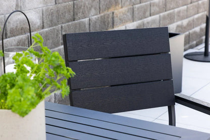2er Set - Gartenstuhl Leonie aus Aluminium
