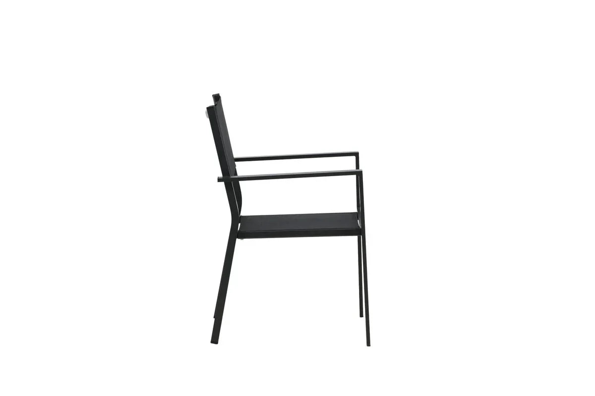 2er Set - Gartenstuhl Karibik aus Aluminium/Textilene