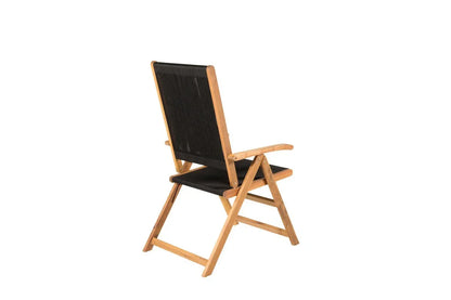 2er Set - Gartenstuhl George aus Akazie/Polyester