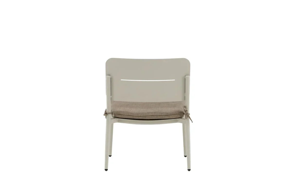 2er Set - Mara Gartenstuhl aus Metall/Polyester
