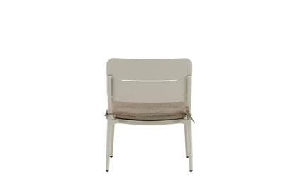 2er Set - Mara Gartenstuhl aus Metall/Polyester