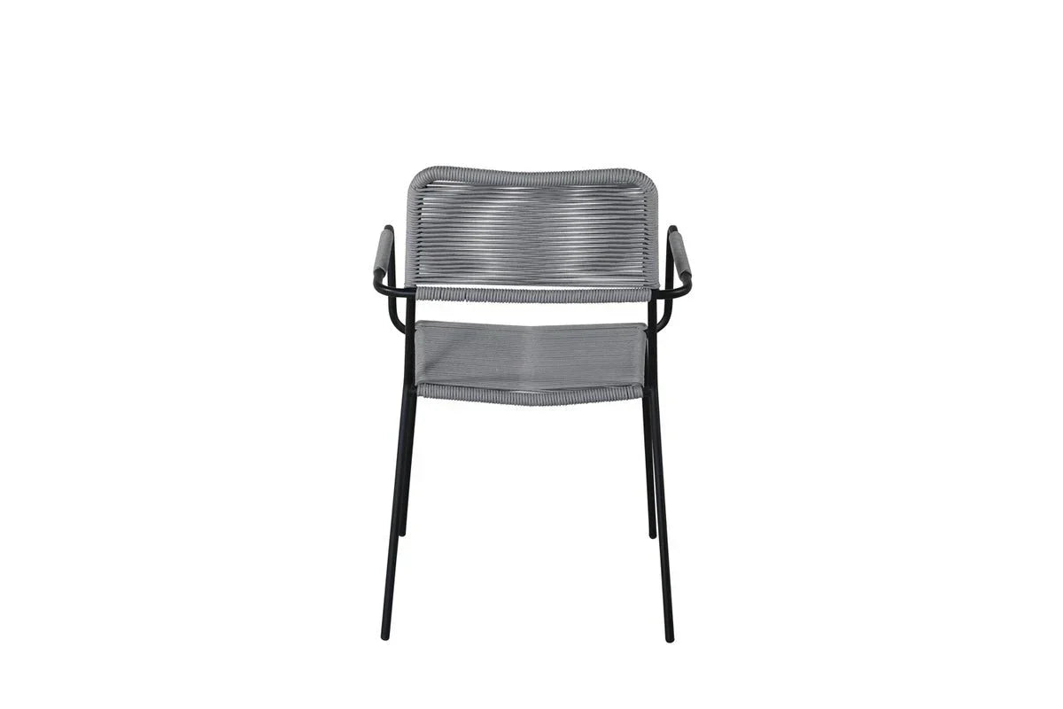 2er Set - Gartenstuhl Marla aus Metall/Polyester