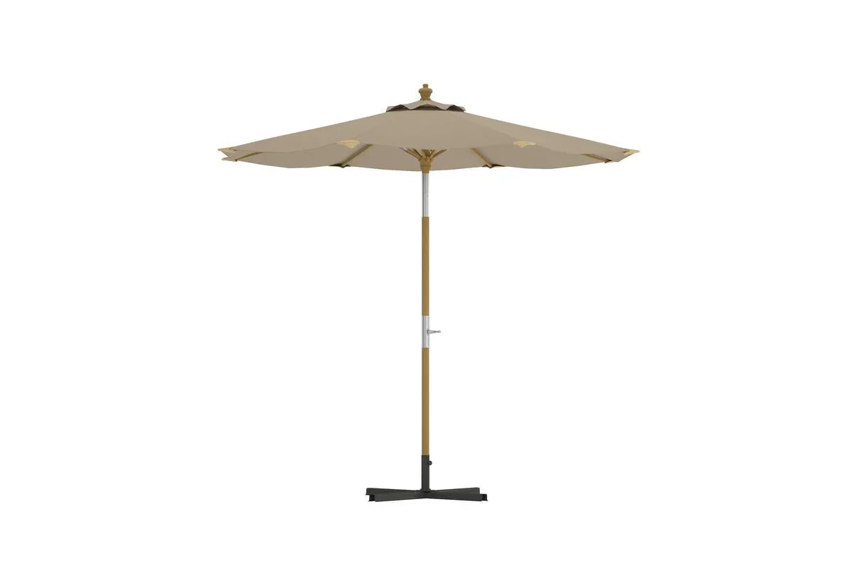 Sonnenschirm Solara – Ø270 cm in der Farbe Beige