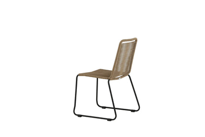 2er Set - Gartenstuhl Lina aus Metall/Polyester
