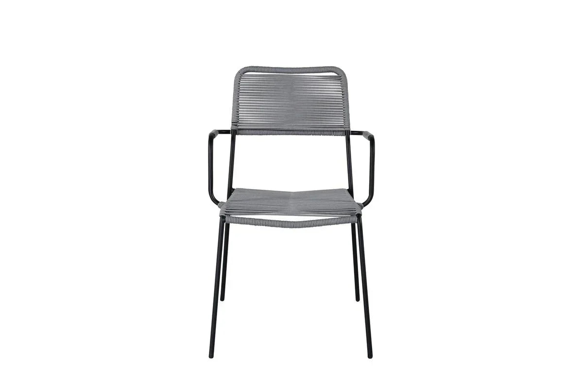 2er Set - Gartenstuhl Marla aus Metall/Polyester