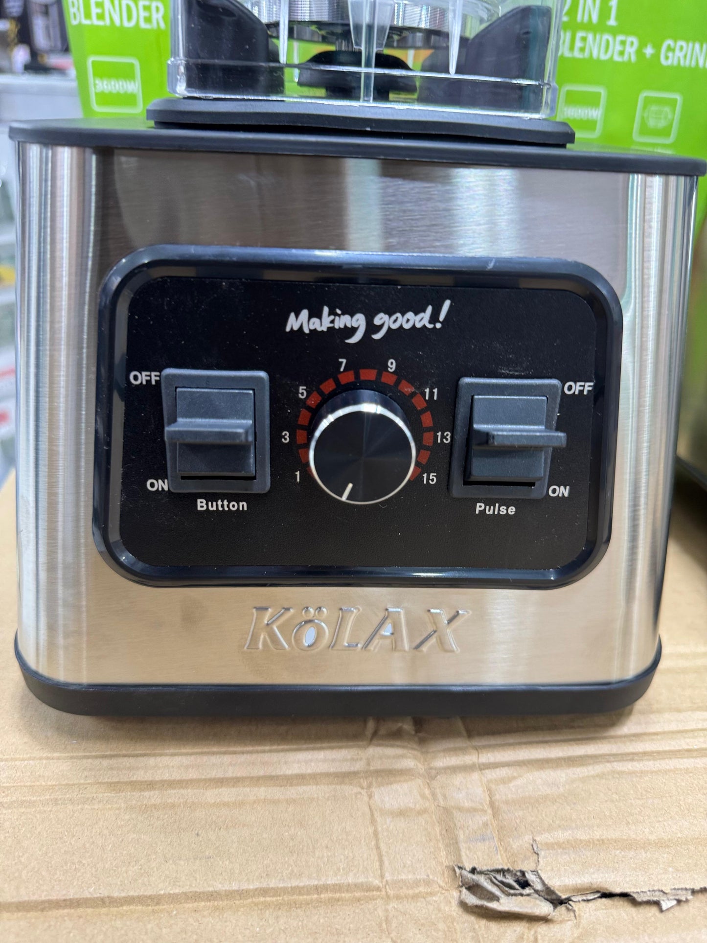 KöLAX 2-in-1 Blender and Grinder