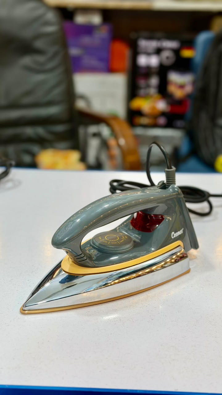 Cosmos Electric Iron CIS-318 F1 golden plate
