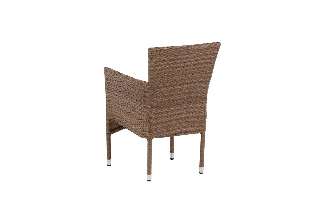 2er Set - Marina Gartenstuhl in Rattanoptik