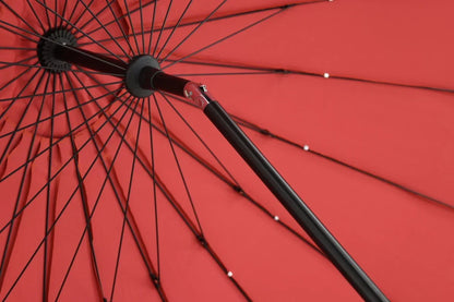 Sonnenschirm Rivierra – Ø270 cm in der Farbe Rot