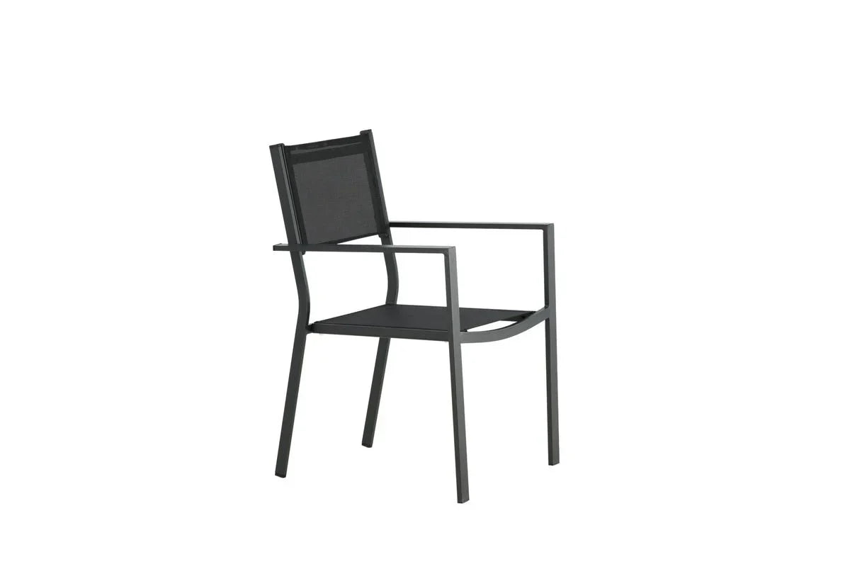 2er Set - Gartenstuhl Karibik aus Aluminium/Textilene