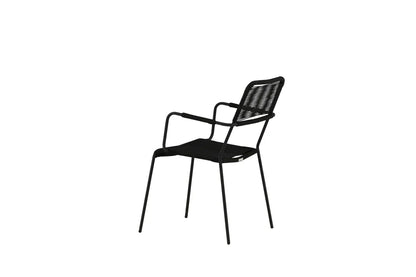 2er Set - Gartenstuhl Marla aus Metall/Polyester