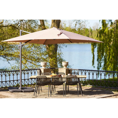 Sonnenschirm Arezzo Pro – 360° Schatten in stilvollem Design