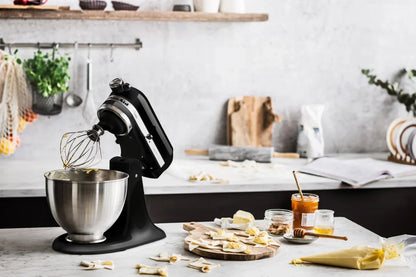 KitchenAid 4,3 L 5K45SS Classic Küchenmaschine Set 1 + Spritzschutz