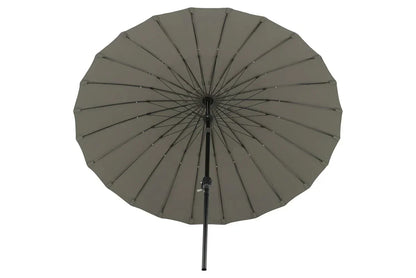 Garten Sonnenschirm Palma – Ø270 cm verfügbar in Weiß, Schwarz, Grau und Blau