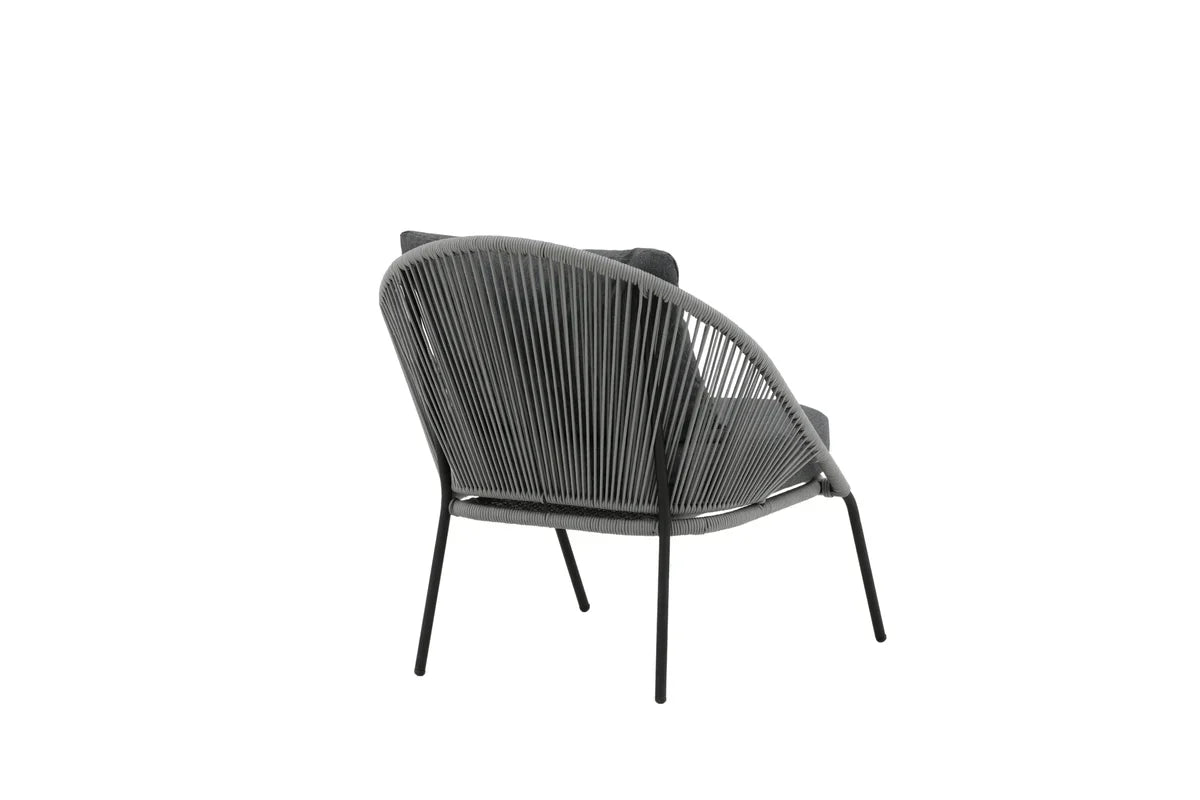 2er Set - Gartenstuhl Vintera aus Metall/Polyester