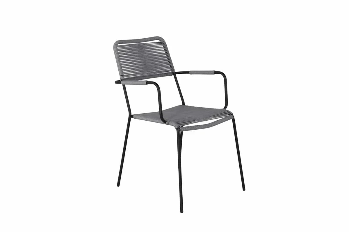 2er Set - Gartenstuhl Marla aus Metall/Polyester