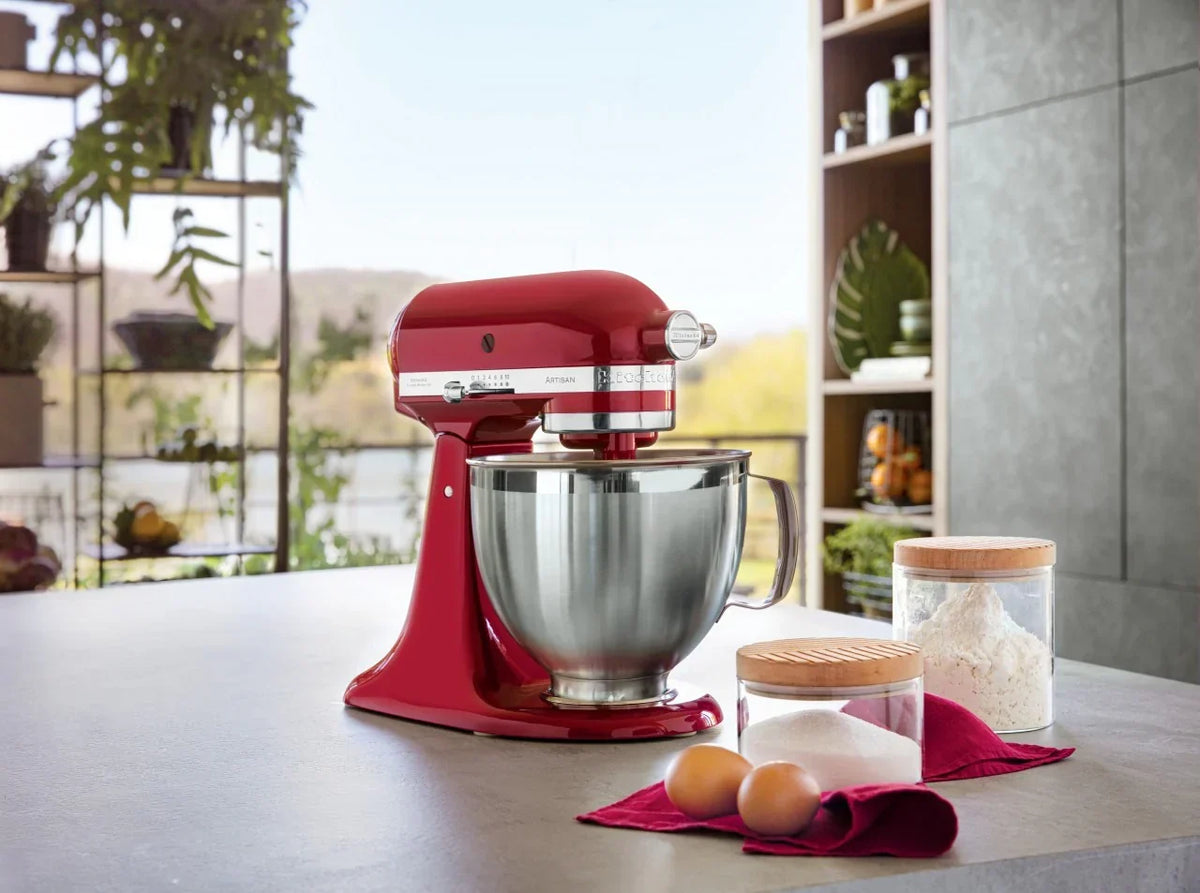 KitchenAid 4,8 L 5KSM185 Artisan Küchenmaschine Cookielover Artisan Fleischwolf+Spritzgebäck+Flexirührer