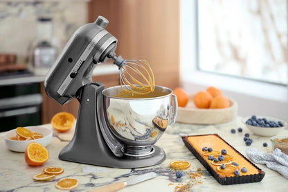 KitchenAid 4,8 L 5KSM175 Artisan Küchenmaschine Beginnerset mit Gemüseschneider