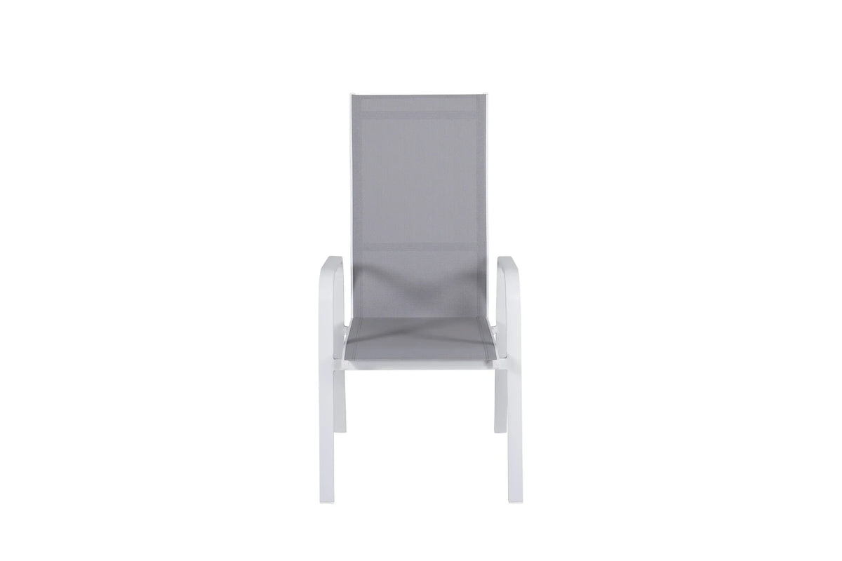 2er Set - Gartenstuhl Bossa aus Textilene/Aluminium