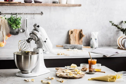 KitchenAid 4,3 L 5K45SS Classic Küchenmaschine Set 1 + Spritzschutz