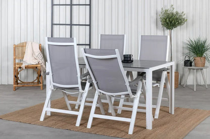 2er Set - Gartenstuhl Montenegro aus Textilene/Aluminium
